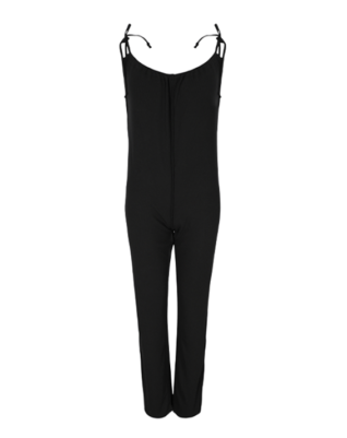 אוברול מכנס ארוך- שחור