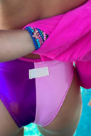 בגד ים שלם- ורוד סגול