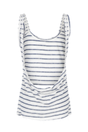 גופיית פסים- כחולה