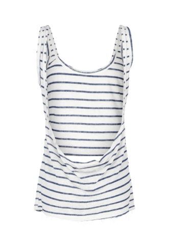 גופיית פסים- כחולה