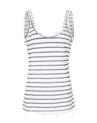 גופיית פסים- כחולה