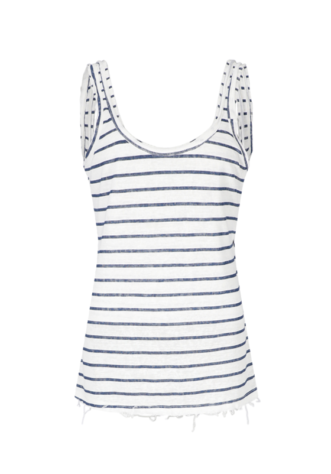 גופיית פסים- כחולה