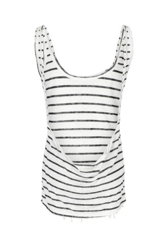 גופיית פסים- שחורה