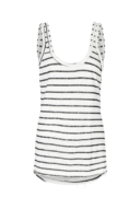 גופיית פסים- שחורה