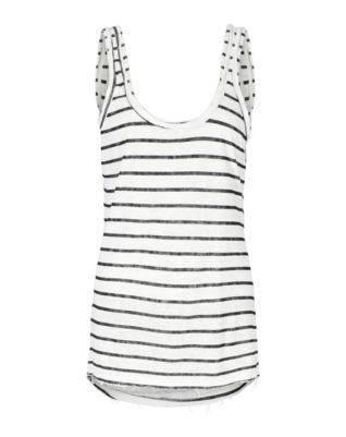 גופיית פסים- שחורה