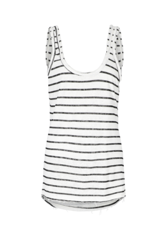 גופיית פסים- שחורה