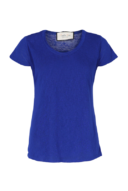 חולצת בייסיק- גב חשוף- כחולה