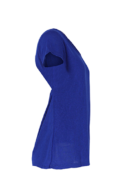 חולצת בייסיק- גב חשוף- כחולה