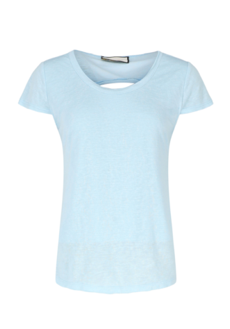 חולצת בייסיק- גב חשוף- תכלת