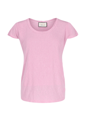 חולצת בייסיק- גב חשוף- ורוד