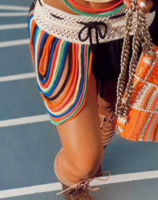 סט חוף- חצאית