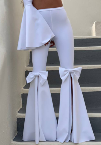 קליאו- סט לבן- מכנס סנטרופז