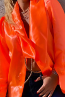 חולצת שייני שיק -כתום