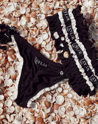 טיילור וינטאז שחור- בגד ים