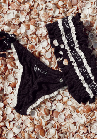 טיילור וינטאז שחור- בגד ים
