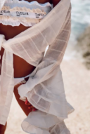 עליונית וופל- לבנה