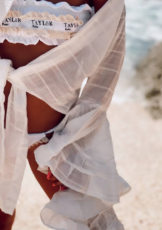 טיילור וינטאז לבן עליונית1