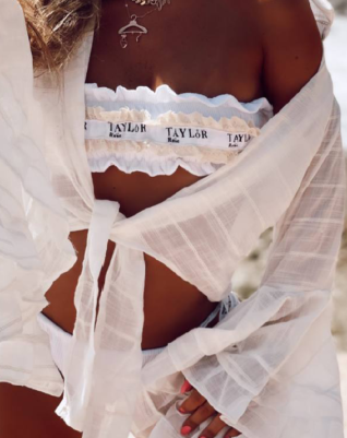 עליונית וופל- לבנה