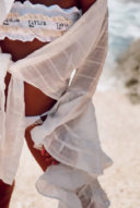 עליונית וופל- לבנה