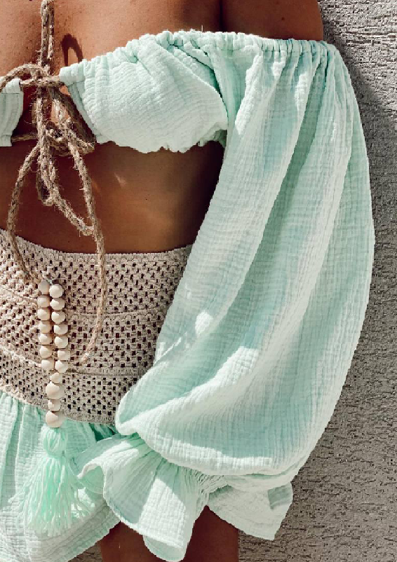 טיילור לוק ירוק סלאדין טופ21