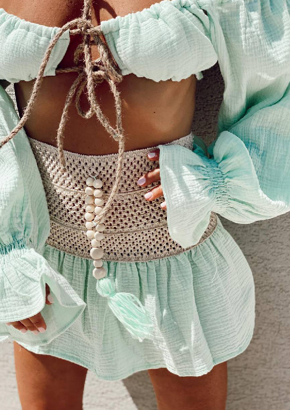 טיילור לוק ירוק סלאדין סט1