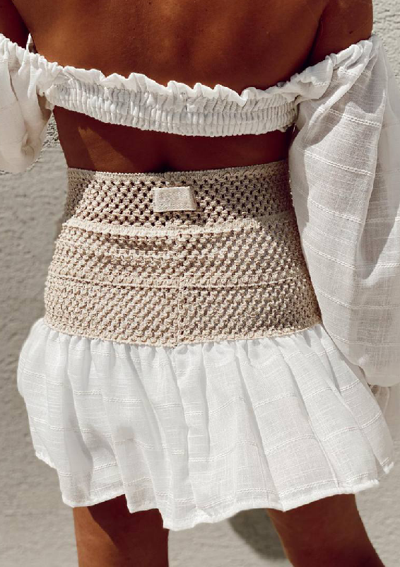 טיילור לוק לבן סט2