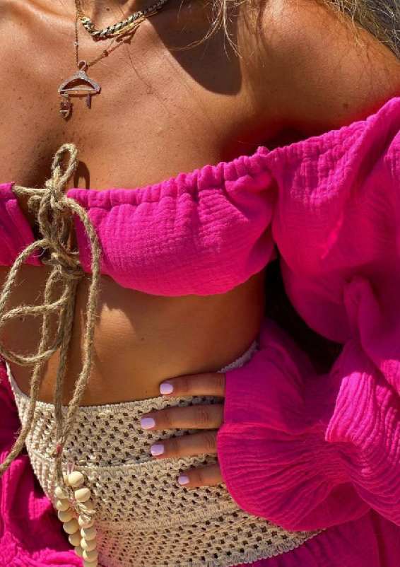 טיילור לוק פוקסיה סט1