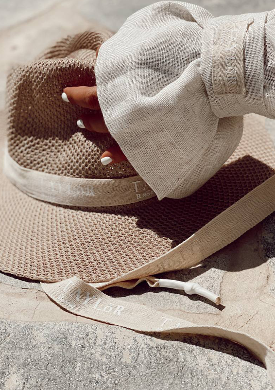 כובע וינטאז פשתן 2