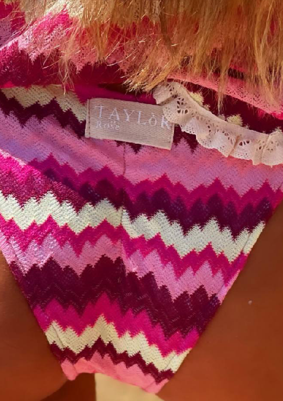 מיסוני גוזיית פוקסיה בגד ים1