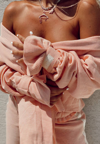 וופל וינטאז אפרסק- סט