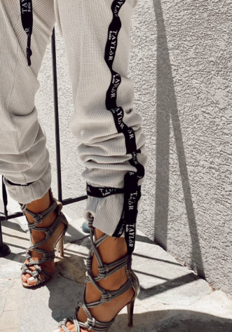 וופל וינטאז ירוק סלאדין- מכנס