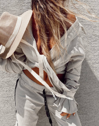 וופל וינטאז ירוק סלאדין- סט