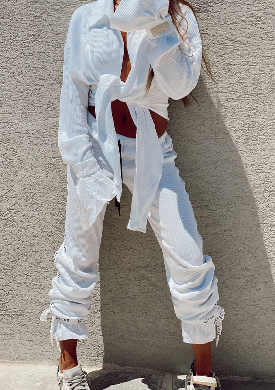 סט וופל וינטאז לבן סט1