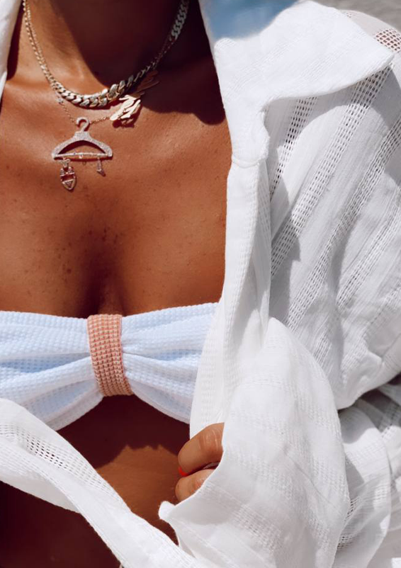 עליונית חולצת בוהו שמנת חורים לבנה3