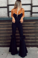 אוברול פפיון- שחור