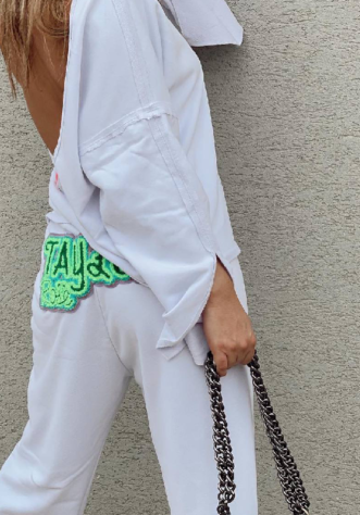 סט טרנינג לבן אולטרה