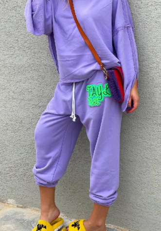 סט טרנינג פרפל