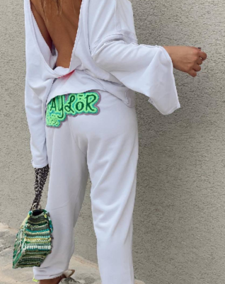 סט טרנינג לבן אולטרה