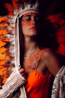 כתר אינדיאני כתום