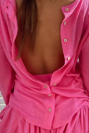 חולצה בייסיק ורודה