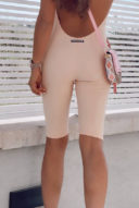 אוברול שורט מחטב-  אפרסק