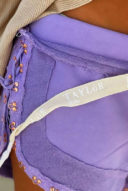 שורט קרסים- סגול לילך