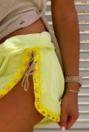 שורט קרסים- בננה