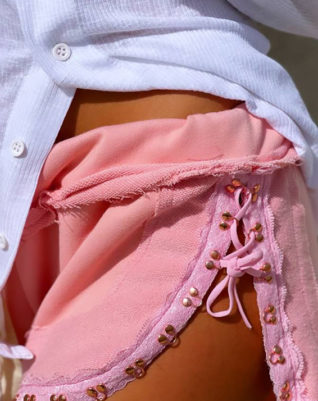 שורט קרסים- אפרסק