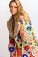 מעיל סריג קלוע