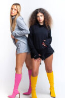 סט סריג משי- שחור