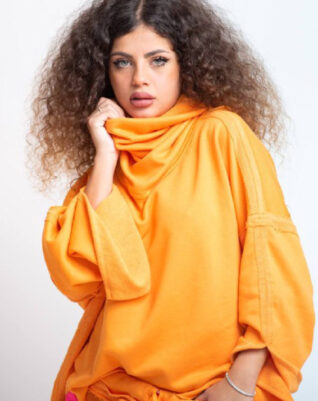 סט ניטים Orange&pink