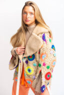 מעיל סריג קלוע