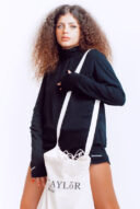 סט סריג משי- שחור