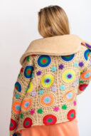 מעיל סריג קלוע